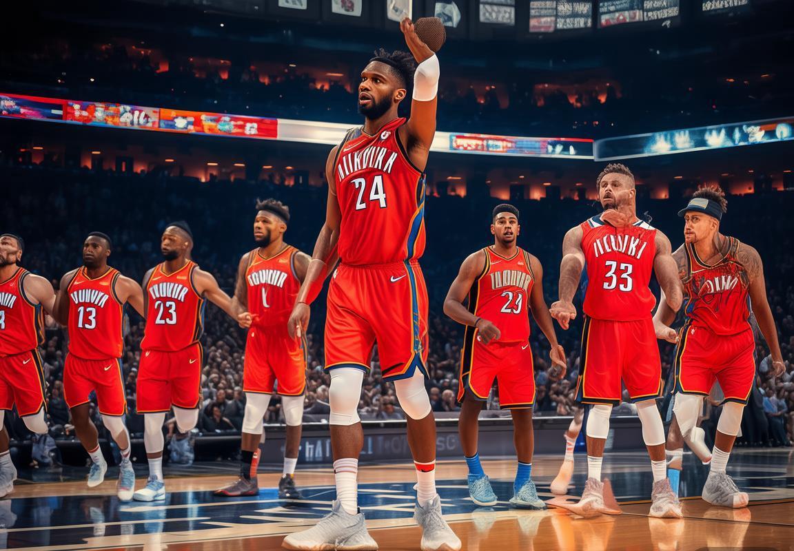 湖人队惨败雷霆队领跑西部排名，季后赛席位争夺白热化